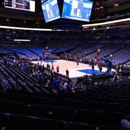 American Airlines Center - Section 115 Seat View