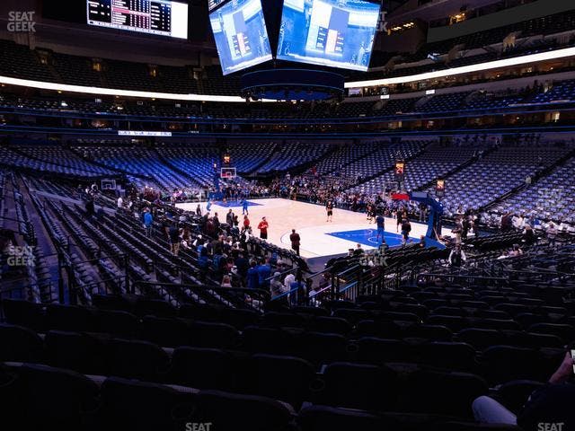 American Airlines Center - Section 115 Seat View