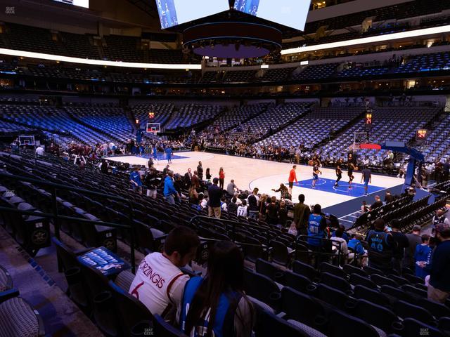 American Airlines Center - Section 116 Seat View