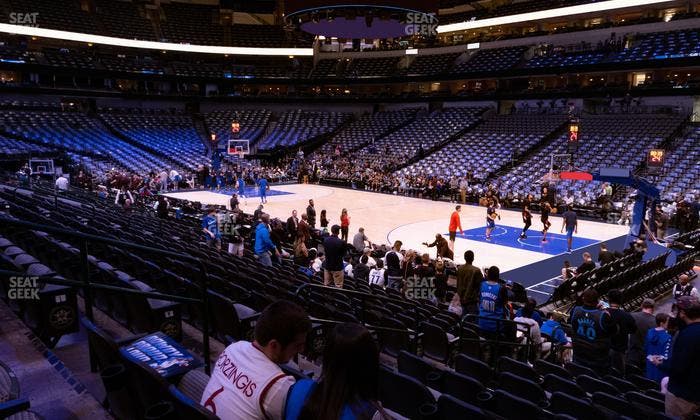 American Airlines Center - Section 116 Seat View