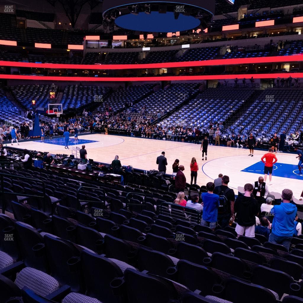 American Airlines Center - Section 117 Seat View