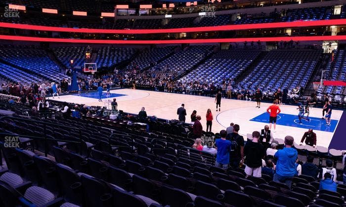 American Airlines Center - Section 117 Seat View