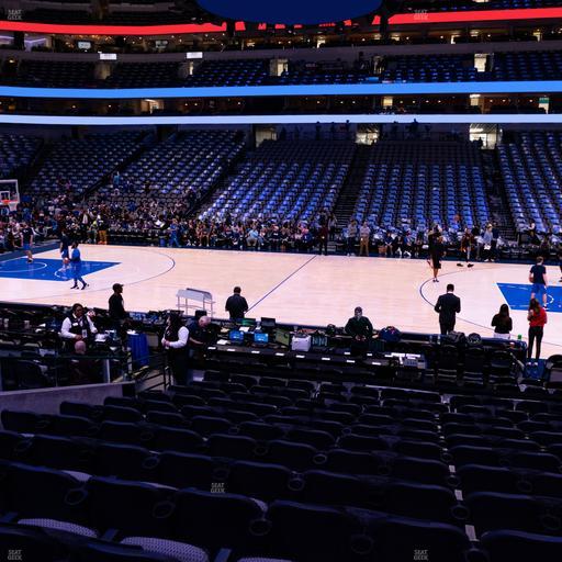 American Airlines Center - Section 118 Seat View