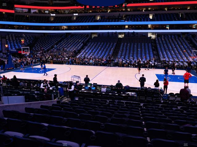 American Airlines Center - Section 118 Seat View