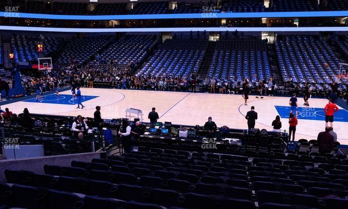 American Airlines Center - Section 118 Seat View