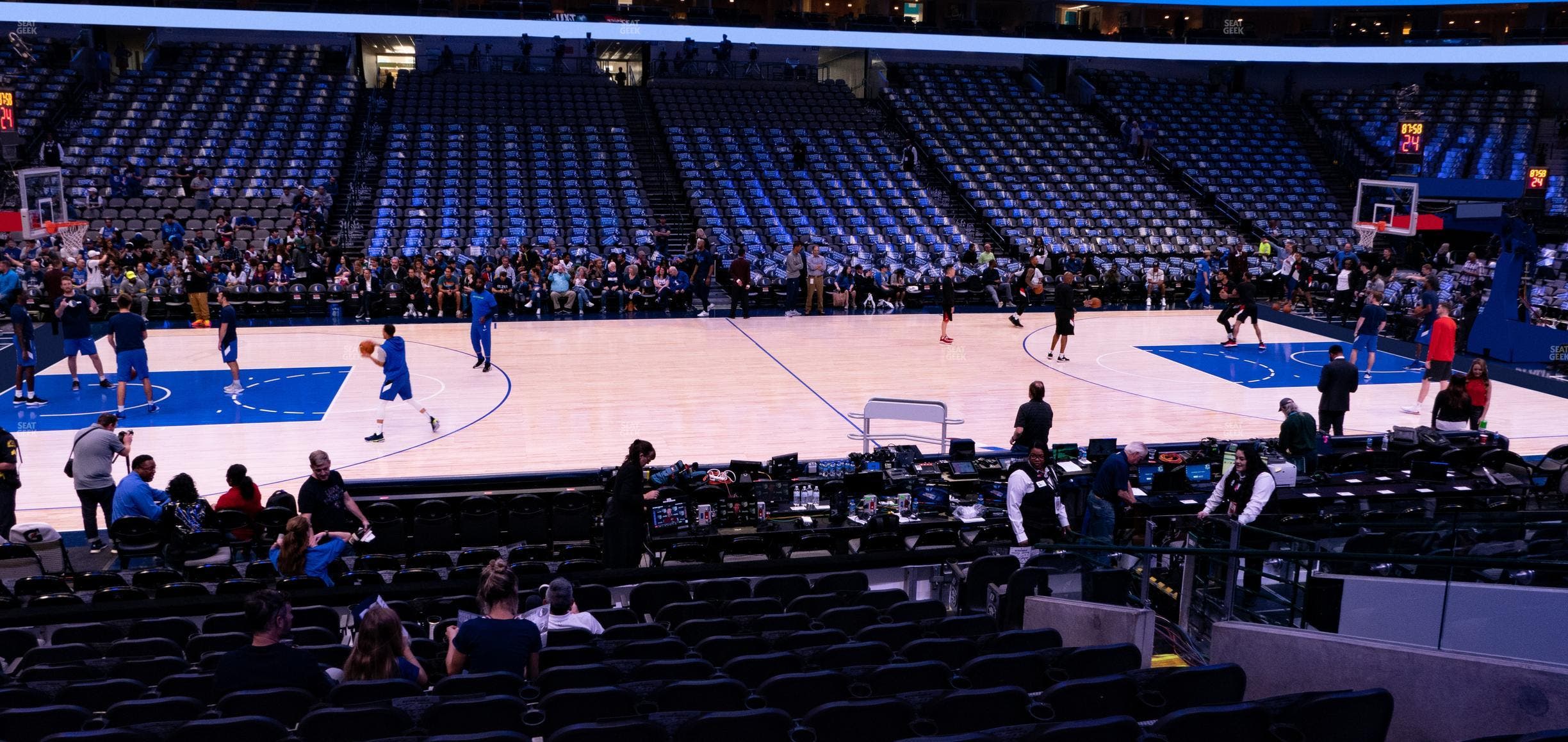 American Airlines Center - Section 119 Seat View