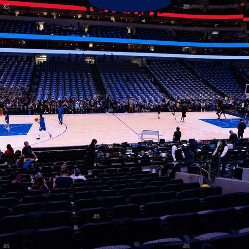 American Airlines Center - Section 119 Seat View