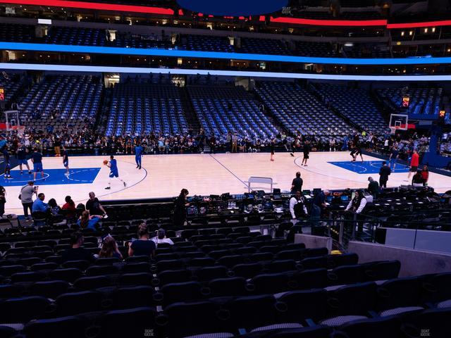 American Airlines Center - Section 119 Seat View