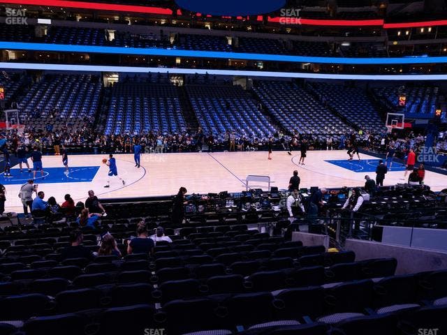 American Airlines Center - Section 119 Seat View