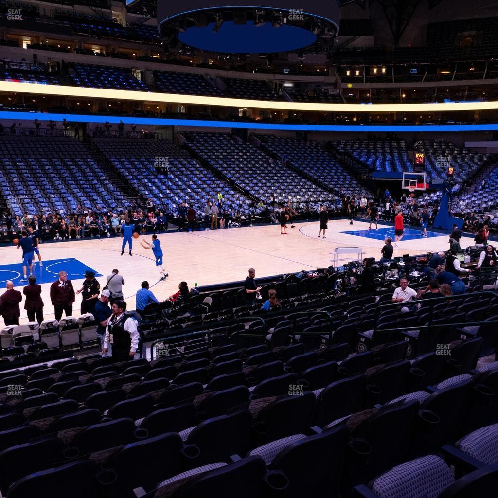 American Airlines Center - Section 120 Seat View