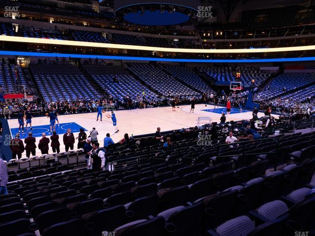 American Airlines Center - Section 120 Seat View