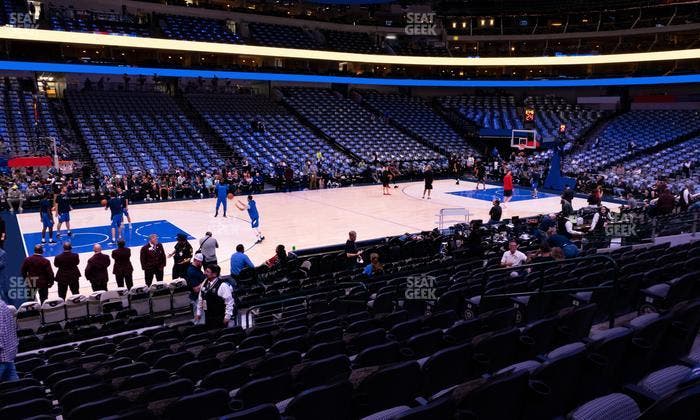 American Airlines Center - Section 120 Seat View