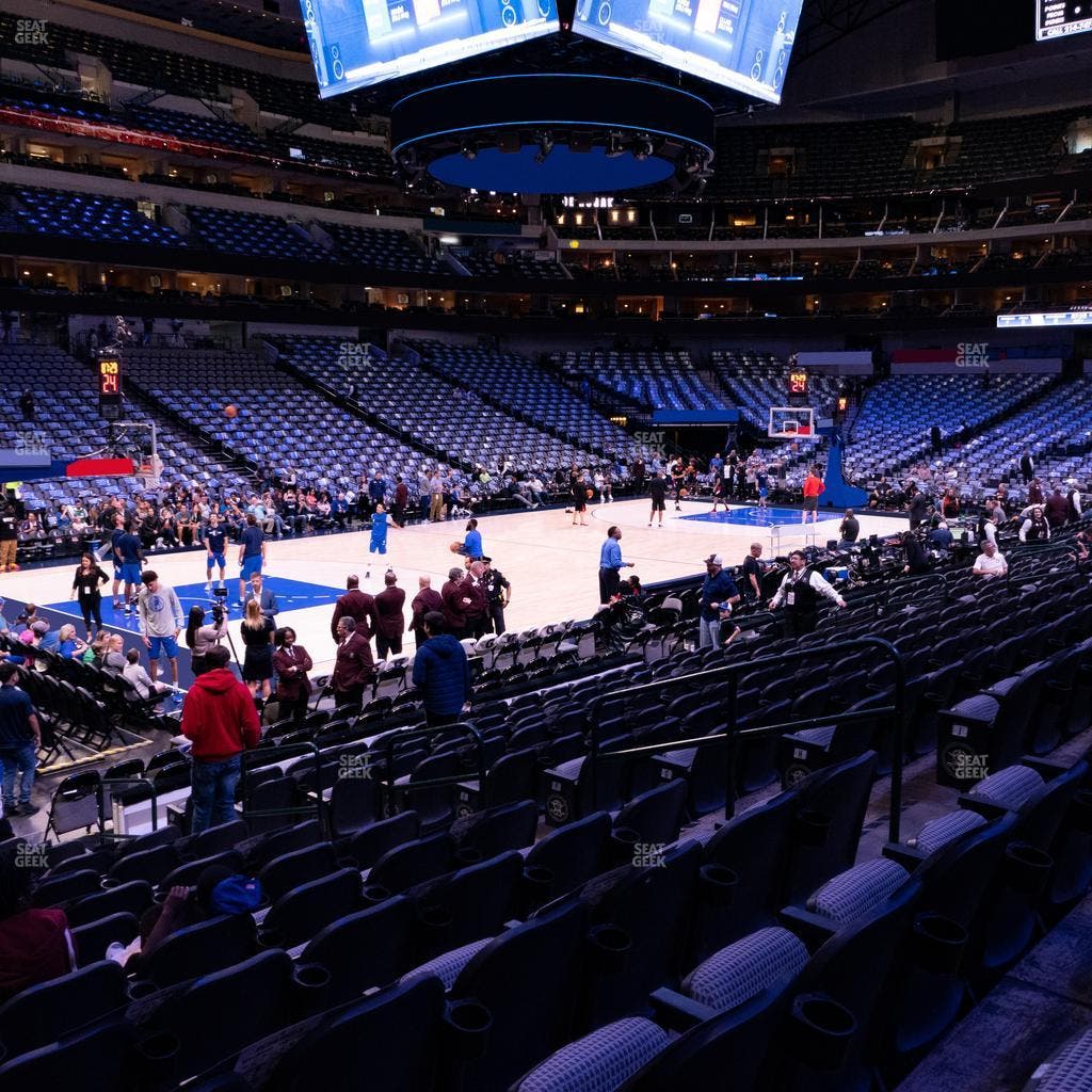 American Airlines Center - Section 121 Seat View