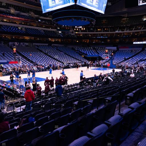 American Airlines Center - Section 121 Seat View