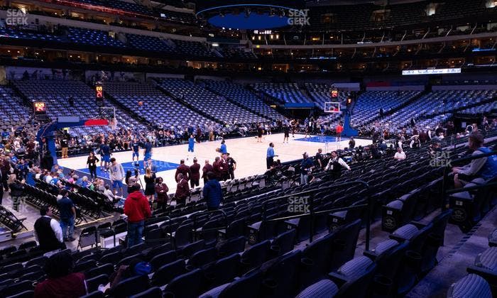 American Airlines Center - Section 121 Seat View