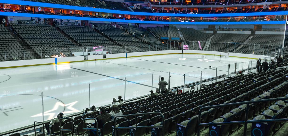 American Airlines Center - Section 121 Seat View