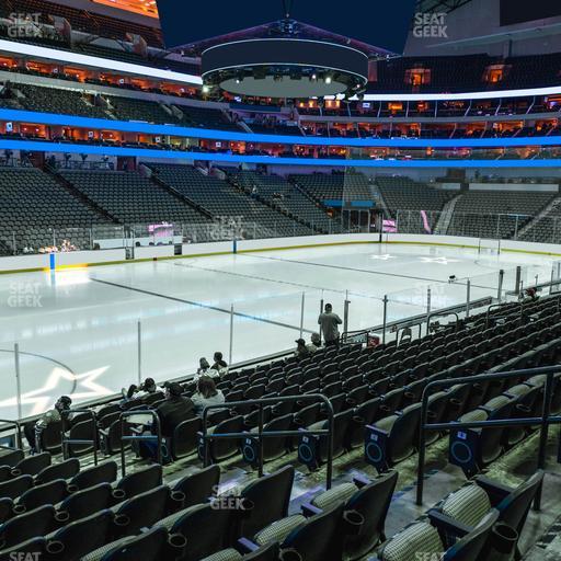 American Airlines Center - Section 121 Seat View