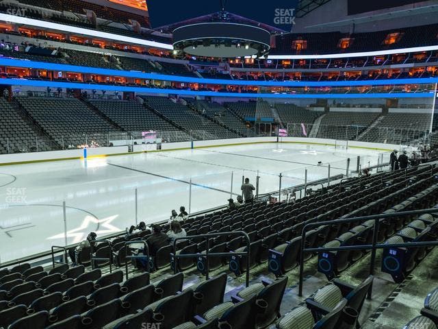 American Airlines Center - Section 121 Seat View