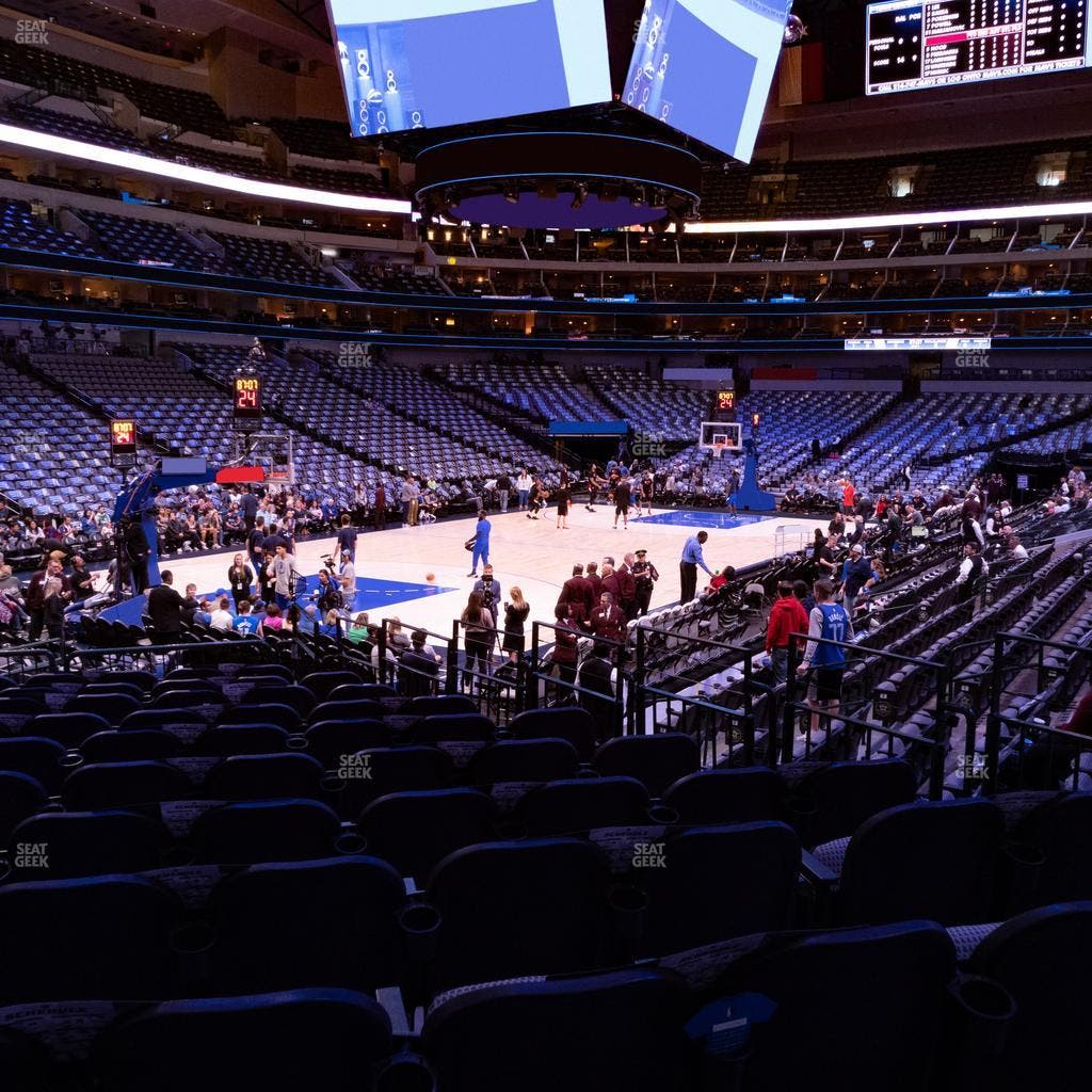 American Airlines Center - Section 122 Seat View