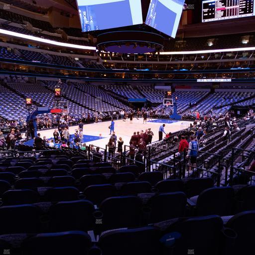 American Airlines Center - Section 122 Seat View