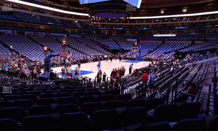 American Airlines Center - Section 122 Seat View