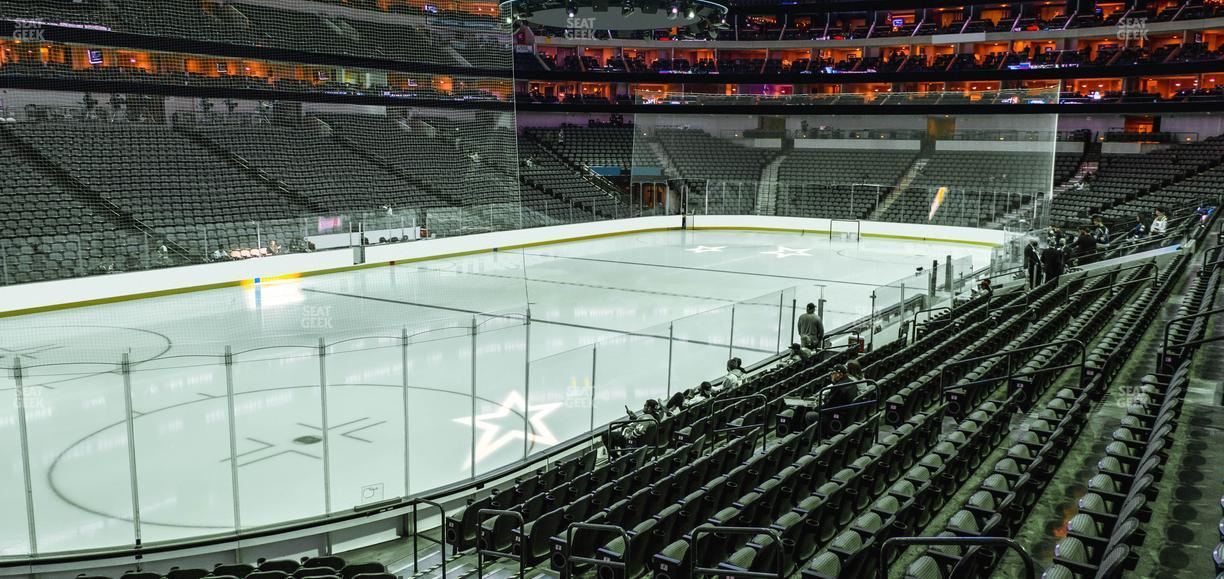 American Airlines Center - Section 122 Seat View