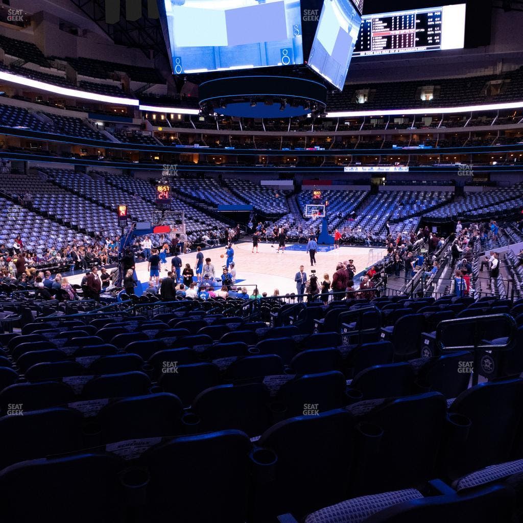 American Airlines Center - Section 123 Seat View