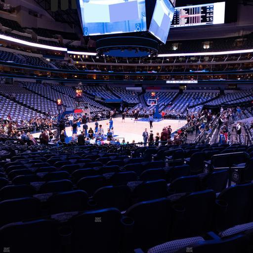 American Airlines Center - Section 123 Seat View