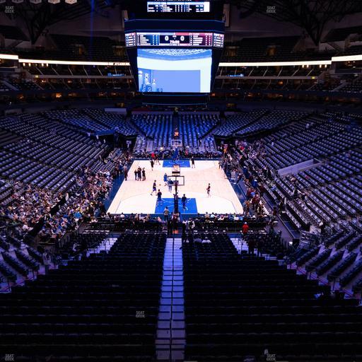 American Airlines Center - Section 201 Seat View