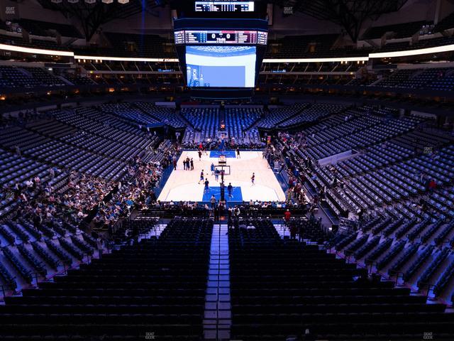 American Airlines Center - Section 201 Seat View