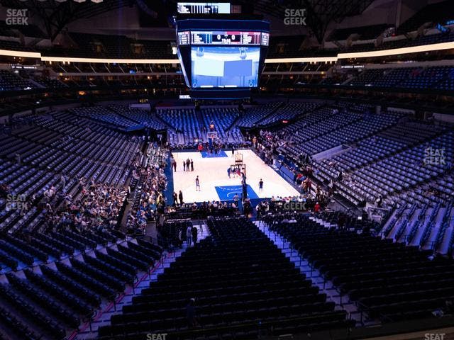 American Airlines Center - Section 202 Seat View
