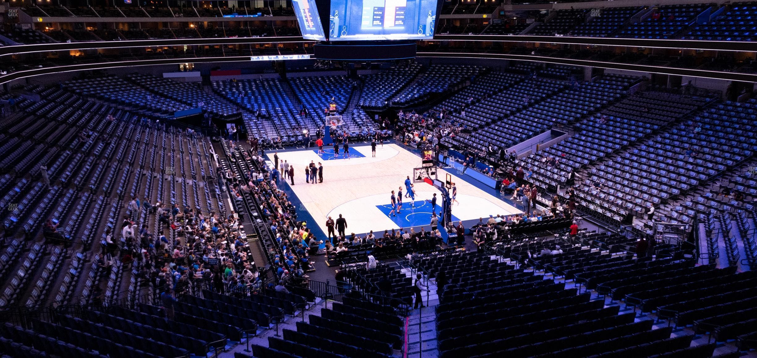 American Airlines Center - Section 203 Seat View