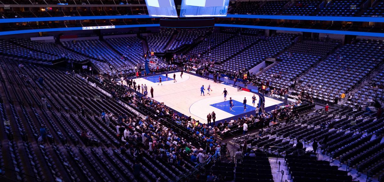 American Airlines Center - Section 204 Seat View