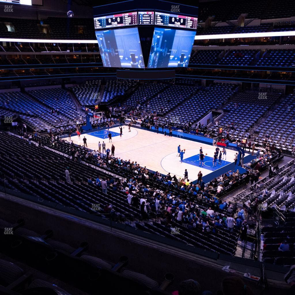 American Airlines Center - Section 206 Seat View
