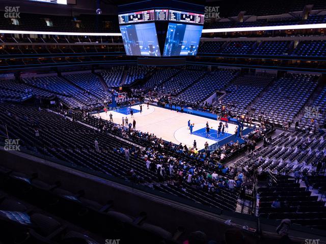 American Airlines Center - Section 206 Seat View