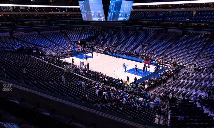 American Airlines Center - Section 206 Seat View