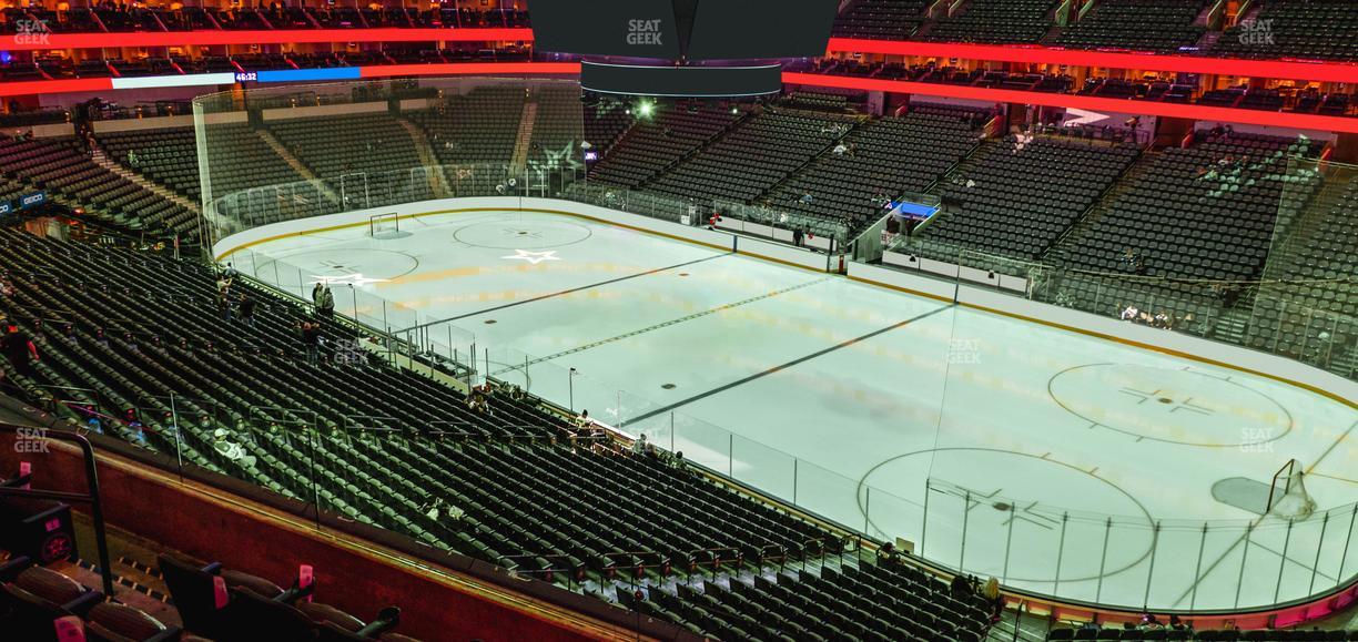 American Airlines Center - Section 206 Seat View