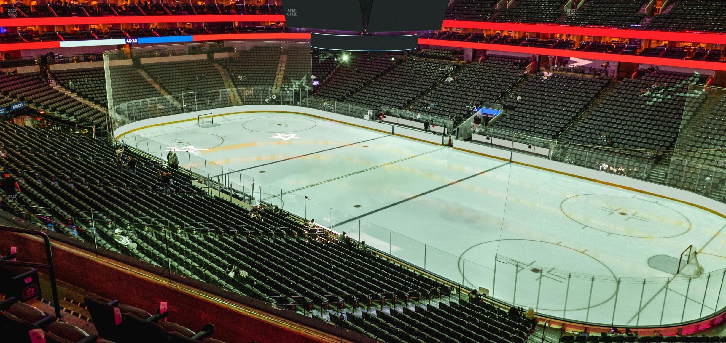 American Airlines Center - Section 206 Seat View
