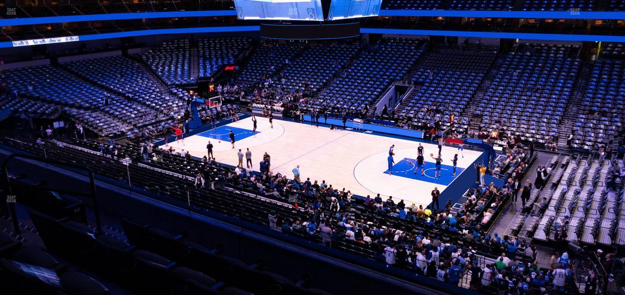 American Airlines Center - Section 207 Seat View