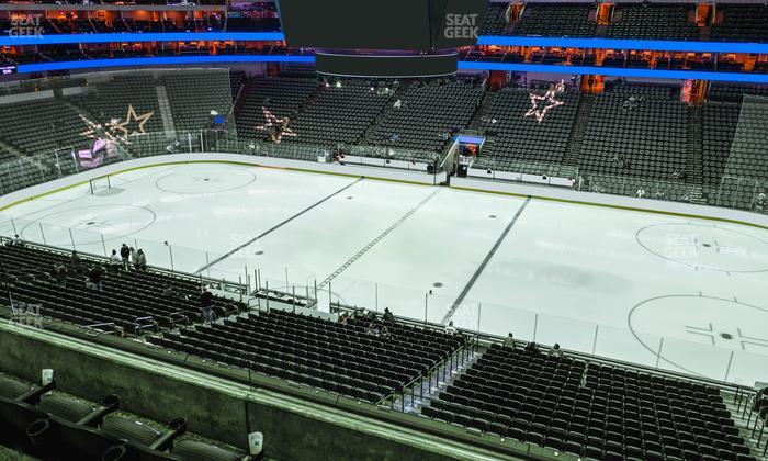 American Airlines Center - Section 208 Seat View