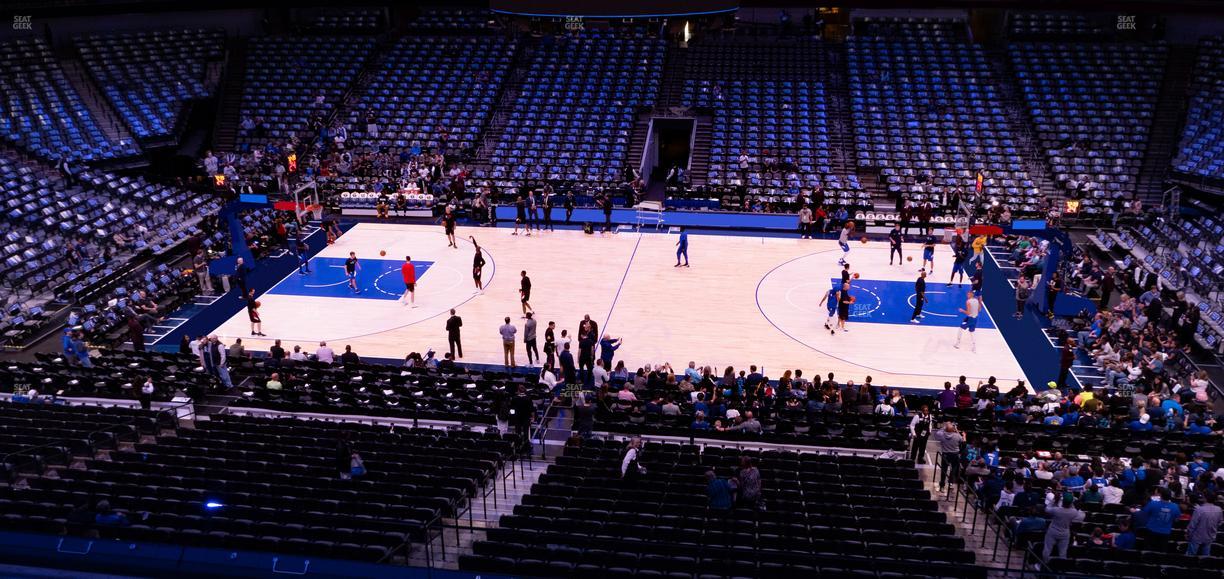 American Airlines Center - Section 209 Seat View