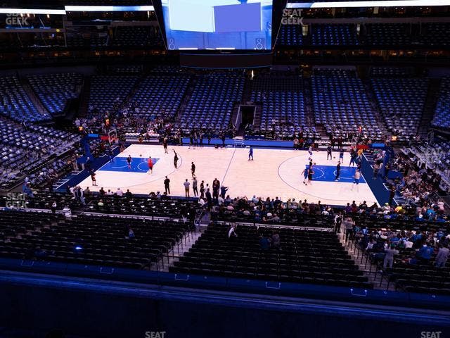 American Airlines Center - Section 209 Seat View