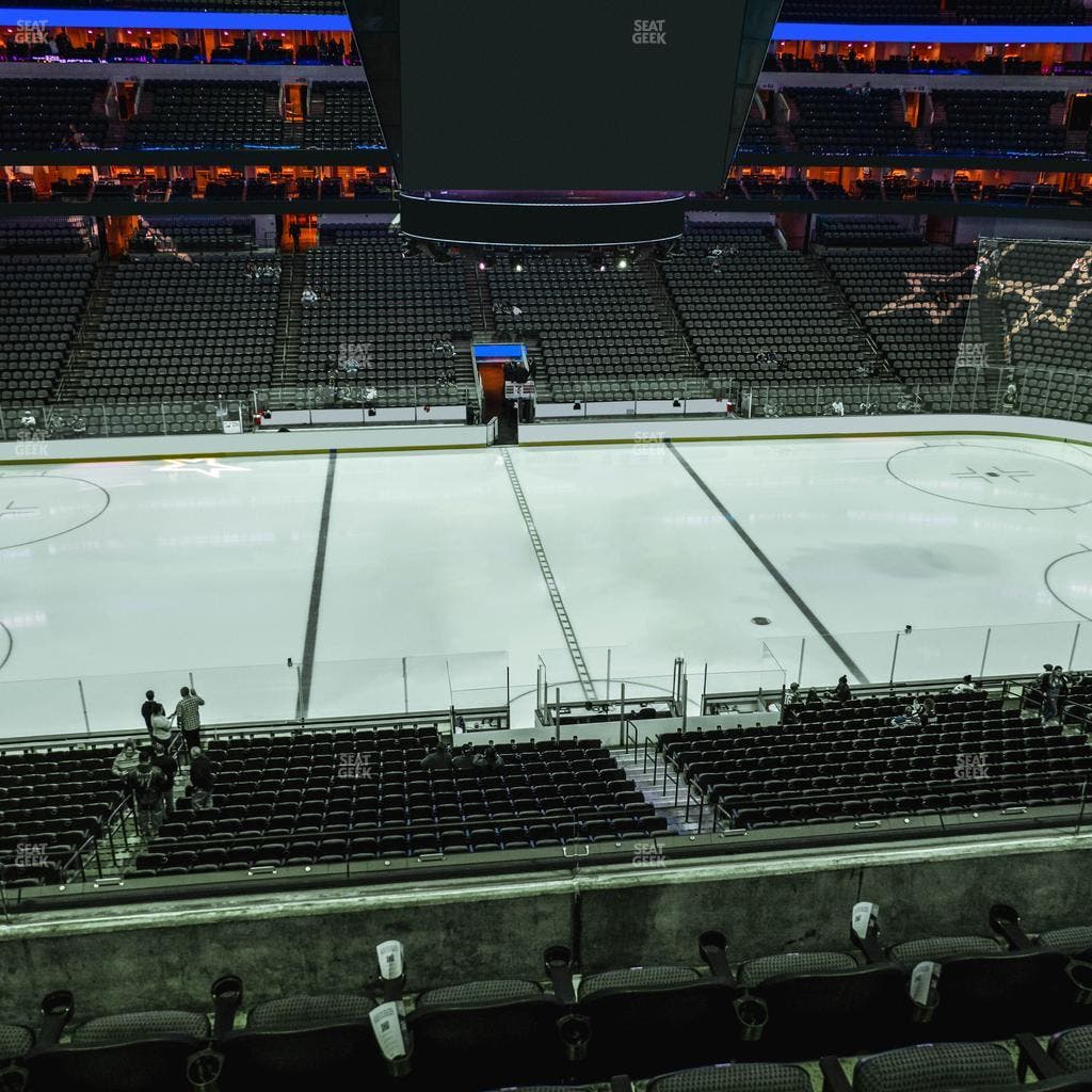 American Airlines Center - Section 210 Seat View
