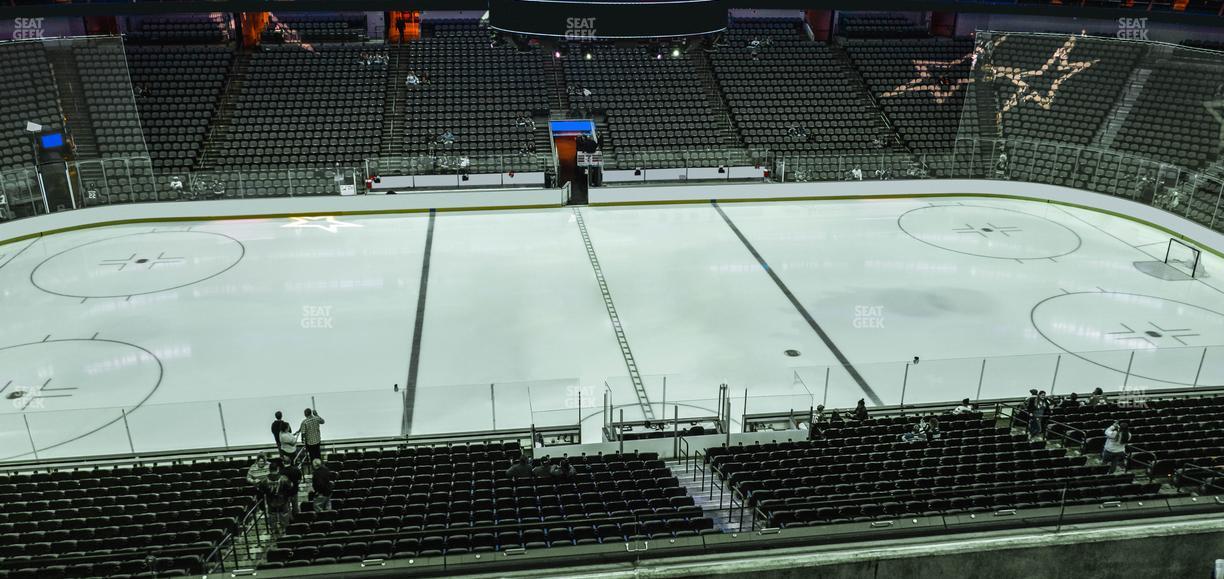 American Airlines Center - Section 210 Seat View