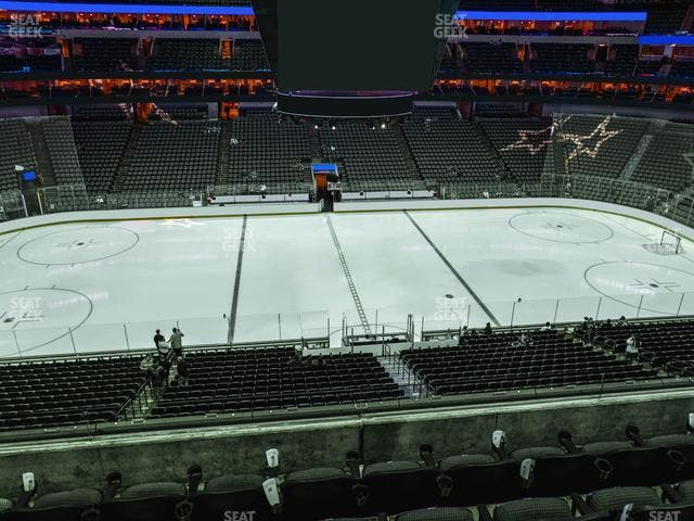 American Airlines Center - Section 210 Seat View