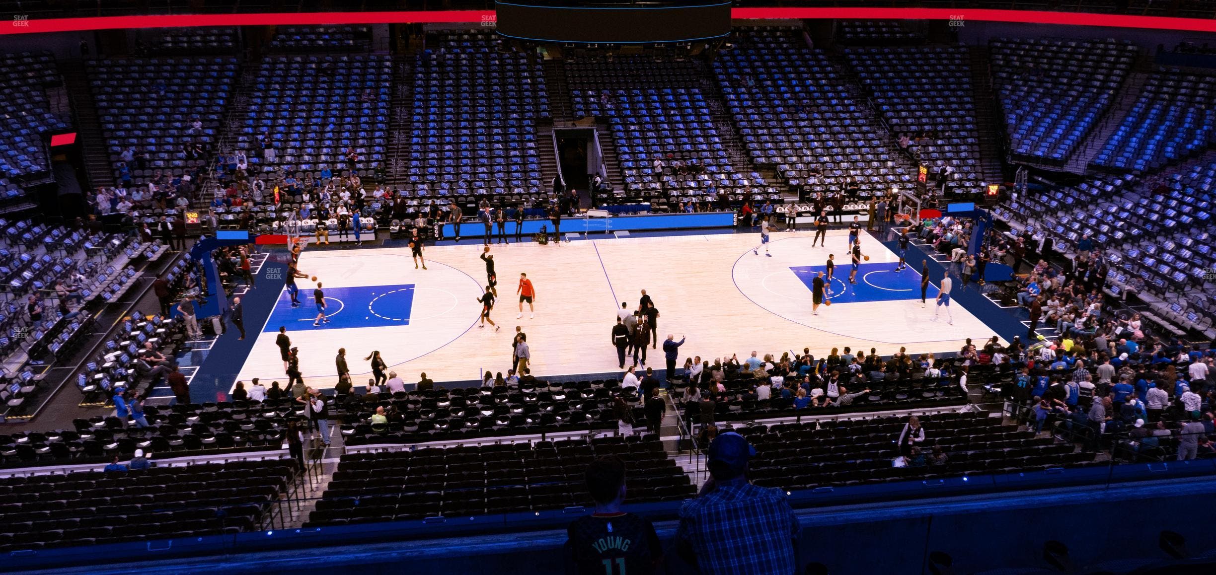 American Airlines Center - Section 210 Seat View