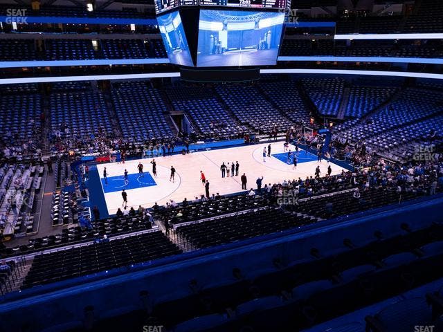 American Airlines Center - Section 211 Seat View