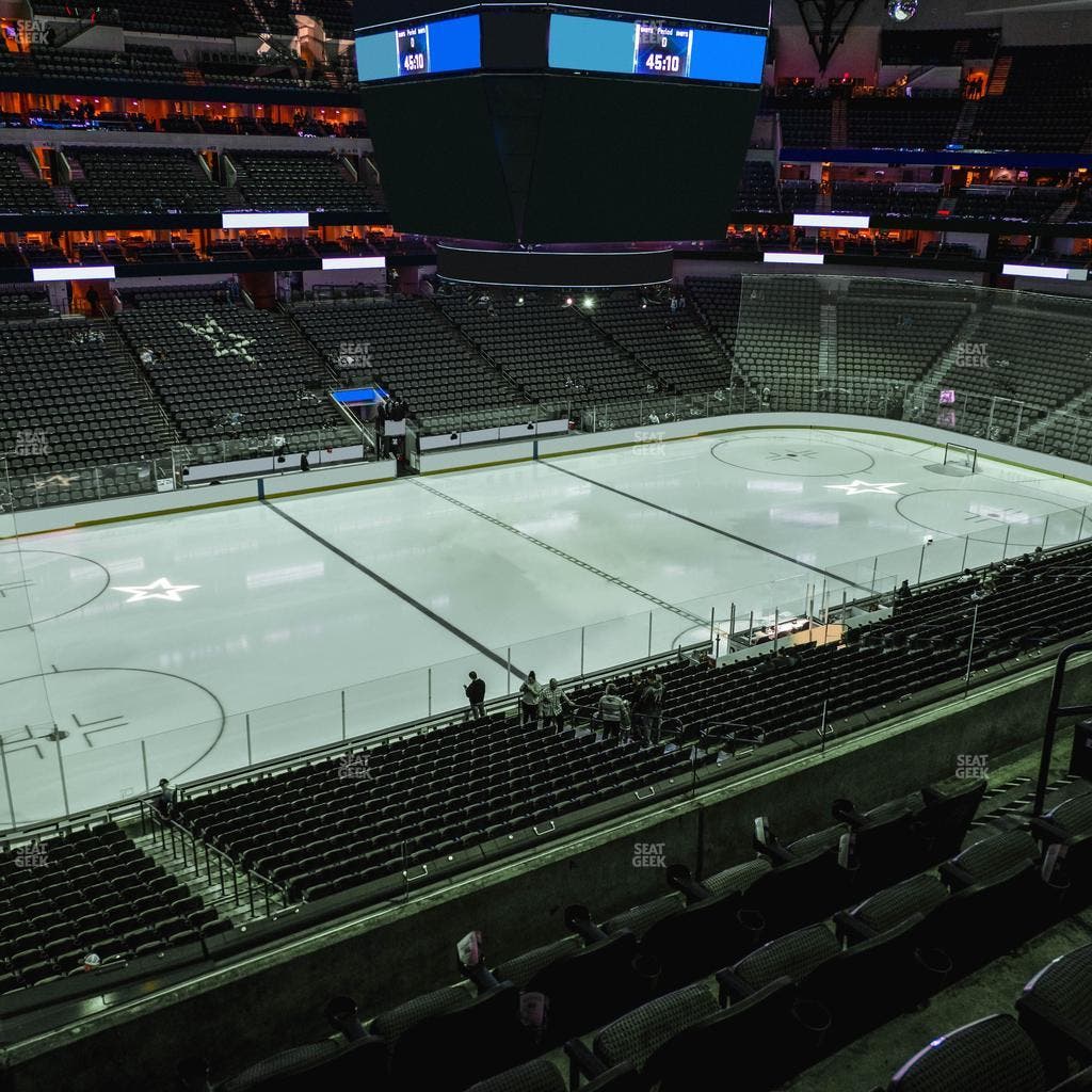 American Airlines Center - Section 212 Seat View