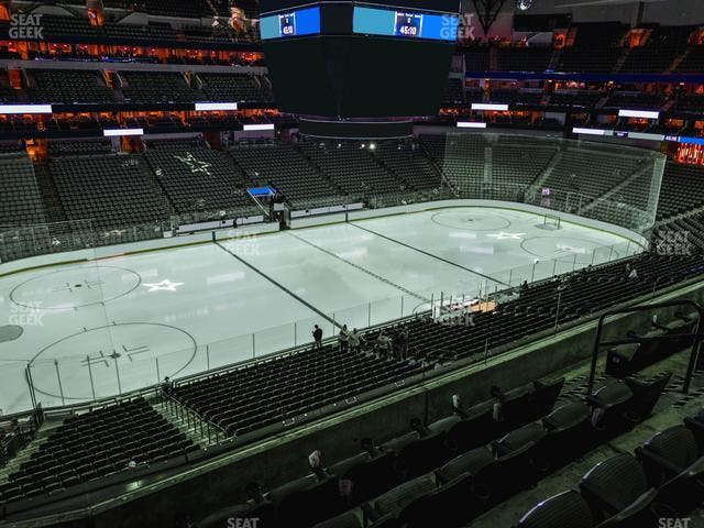 American Airlines Center - Section 212 Seat View