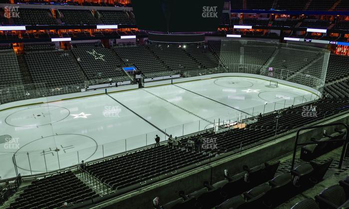 American Airlines Center - Section 212 Seat View